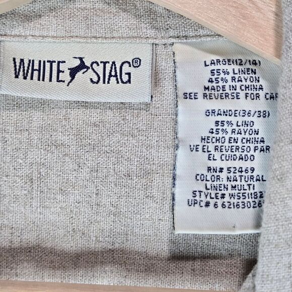 White Stag Floral Women's Jacket - Picture 5 of 7